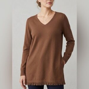 NWT J Jill Long Sleeve Top, Size M